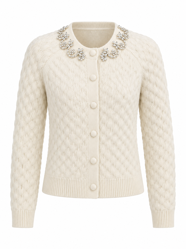Evelyn Bedazzled Cardigan