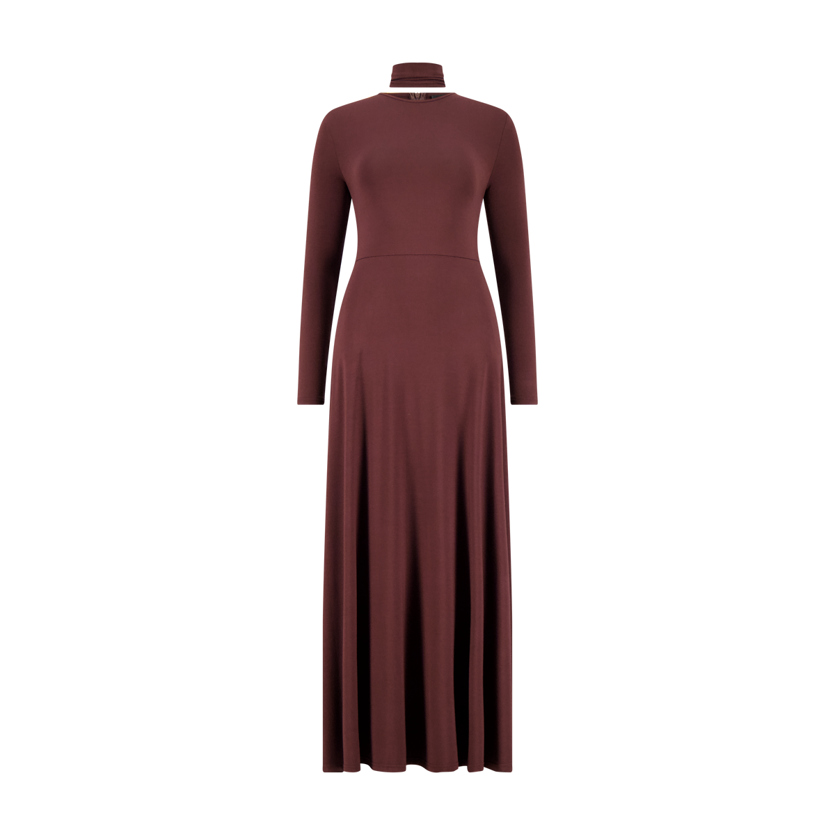 Choker Detail Maxi Dress