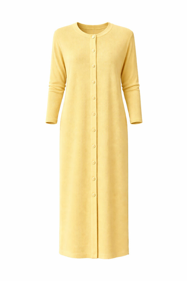 Button Down Lounge Dress