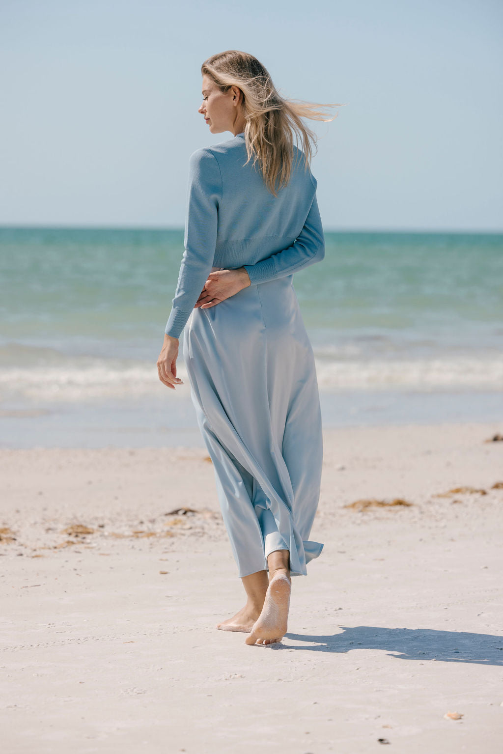 Grace Cropped Chain Cardigan – Aleeza Paris