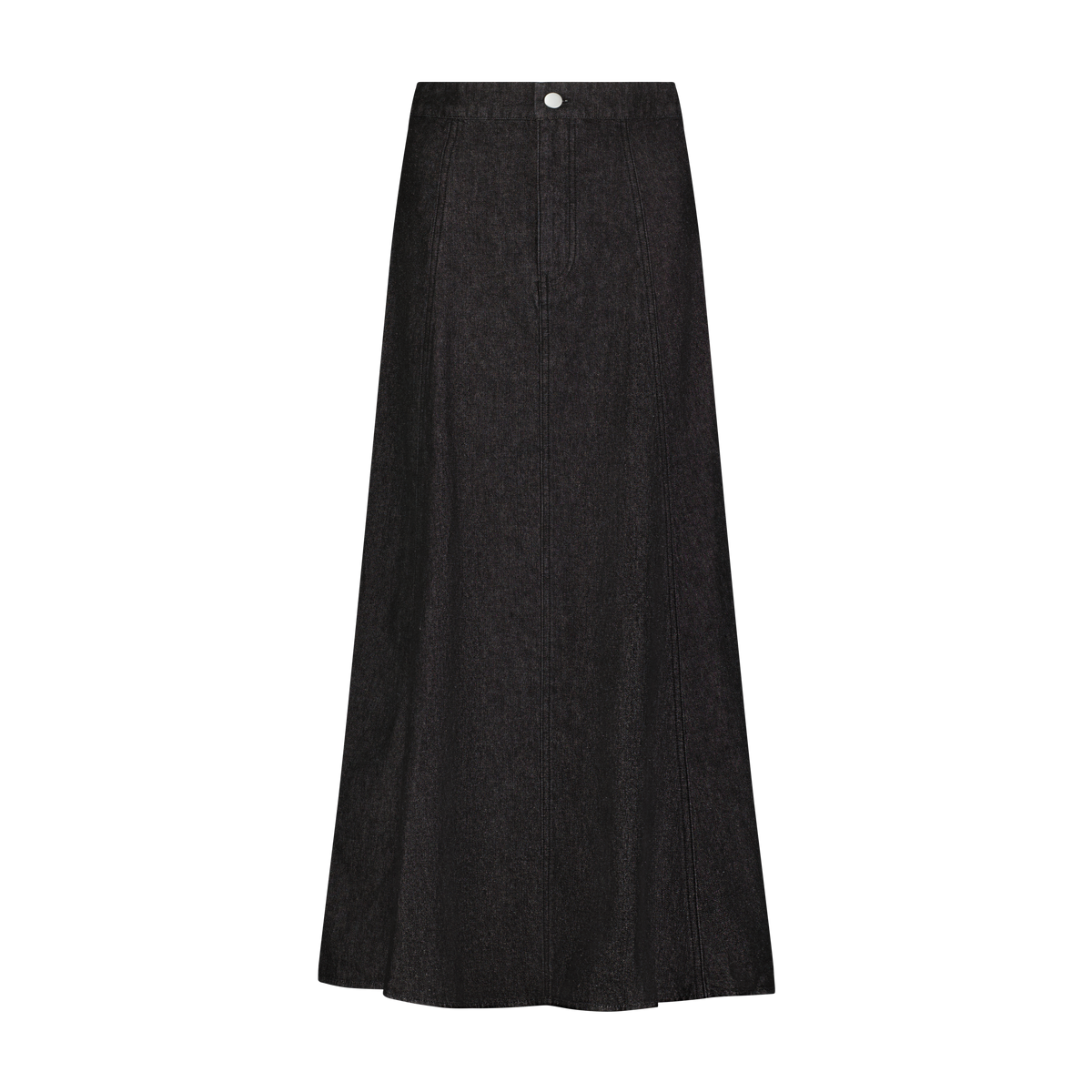 Flared Denim Skirt