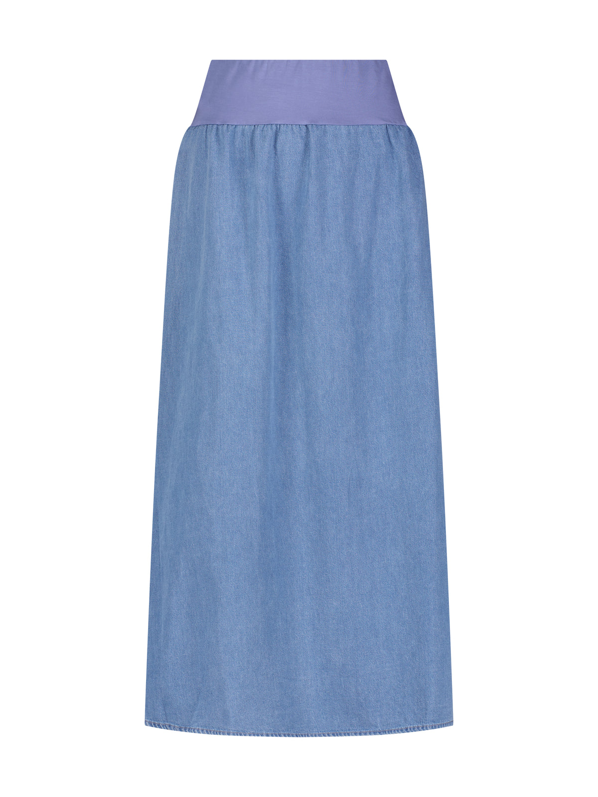 Aleeza Paris Lala Denim Skirt – modest skirt in Blue Denim