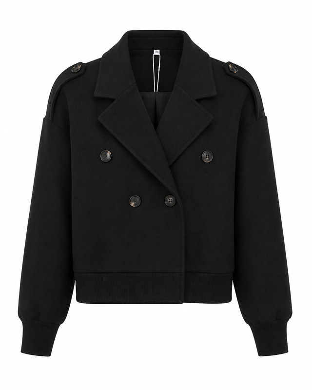 Marlowe Cropped Trench Jacket