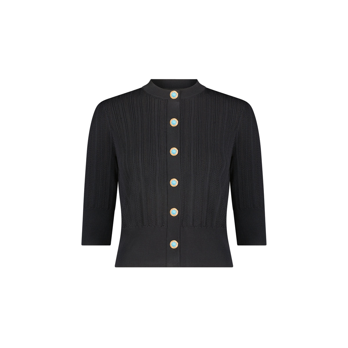 Clara Gem-Button Cardigan