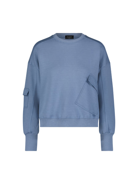 The Logan Pocket Sweatshirt – Aleeza Paris