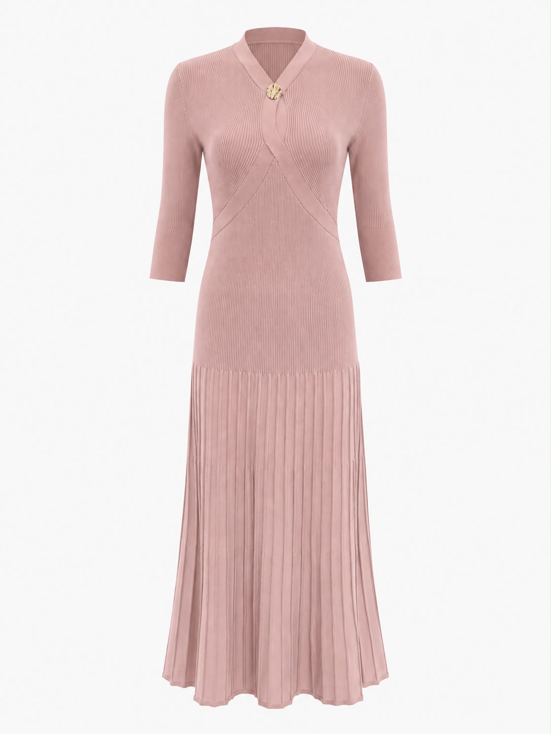 Atelier Pleated Dress