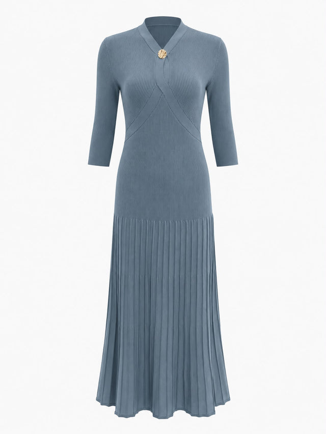 Atelier Pleated Dress