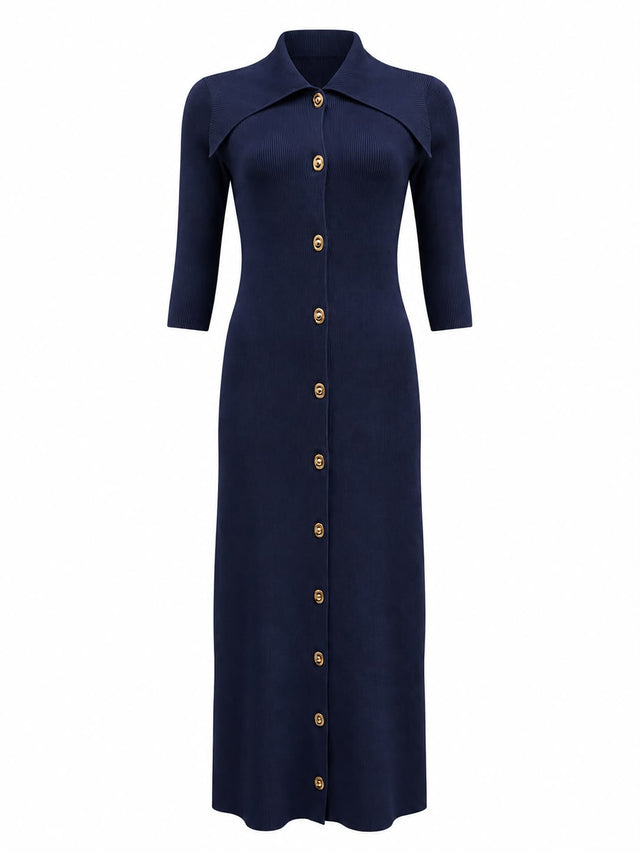 Ribbed Knit Dress