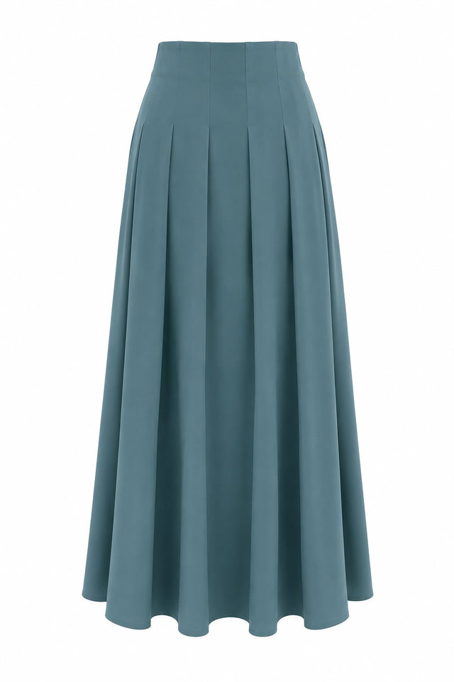 Maxi Pleat Skirt