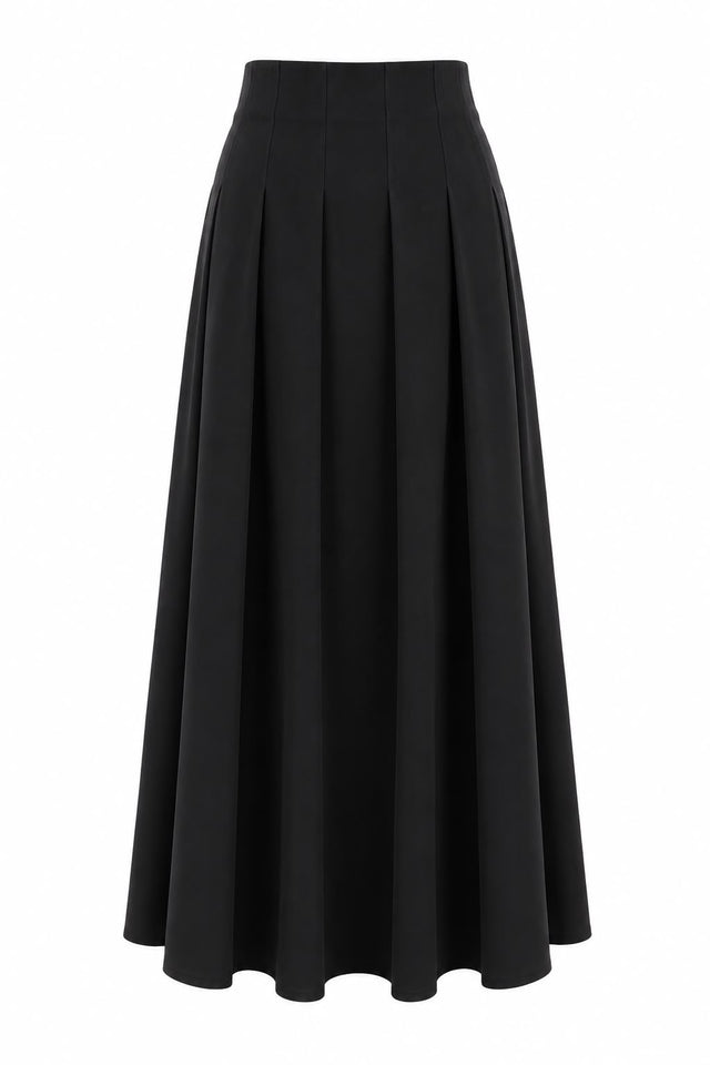 Maxi Pleat Skirt