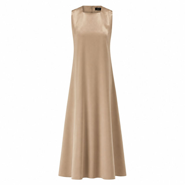 Sleeveless Trapeze Maxi
