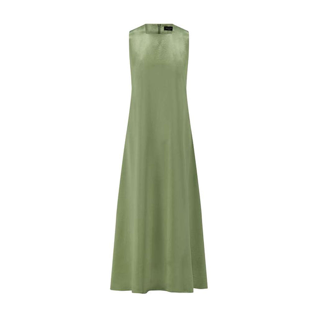 Sleeveless Trapeze Maxi