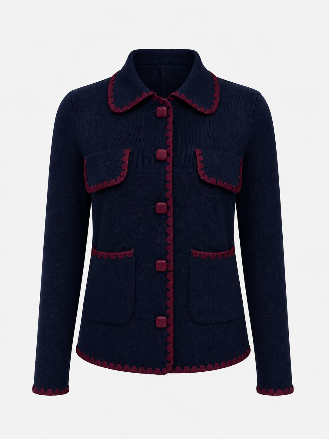 The Sally Scallop Cardigan