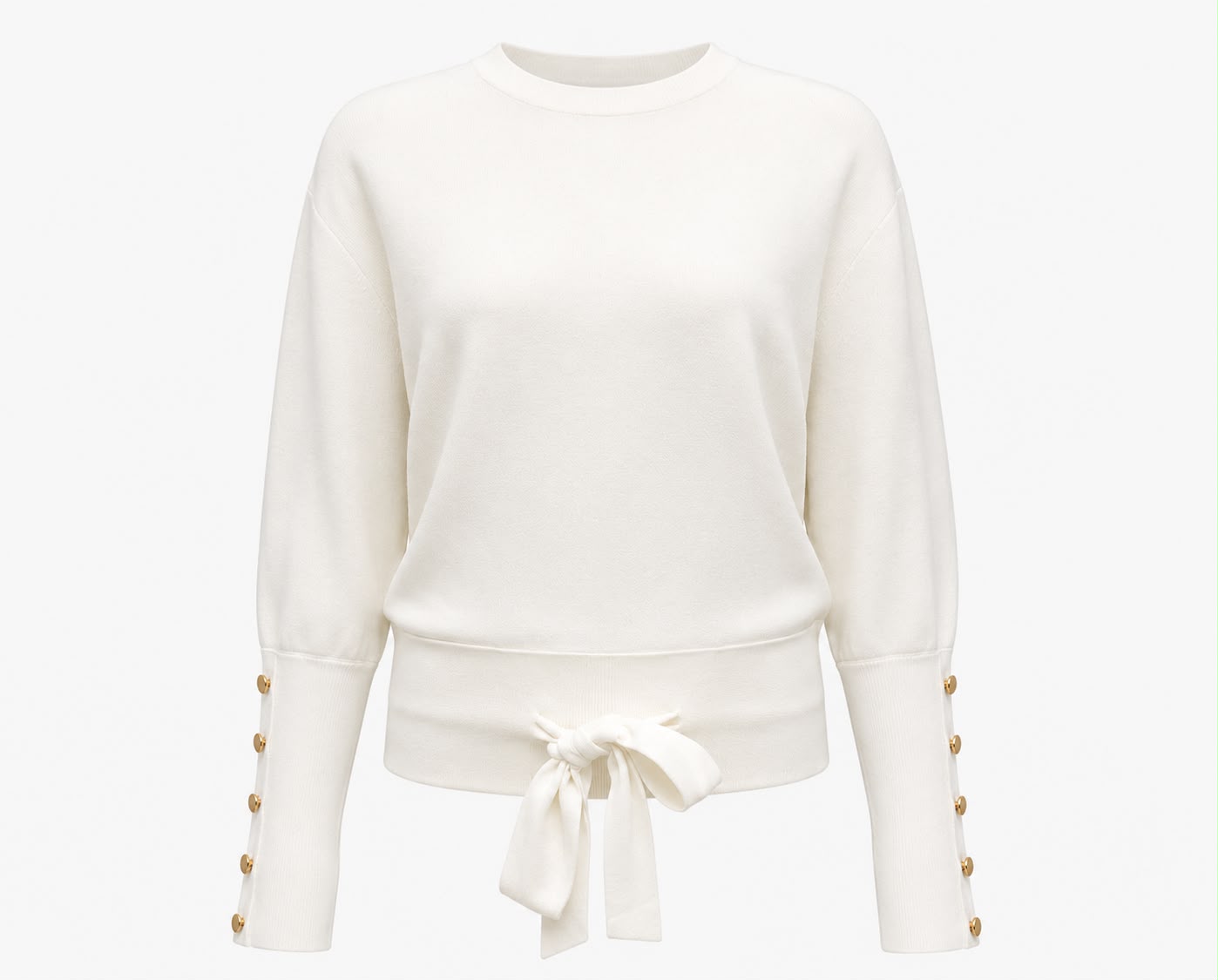 トップス Mila ribbon knit tops Mila Knit Tie Top