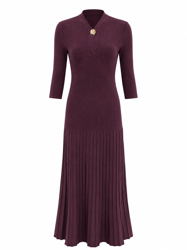 Atelier Pleated Dress