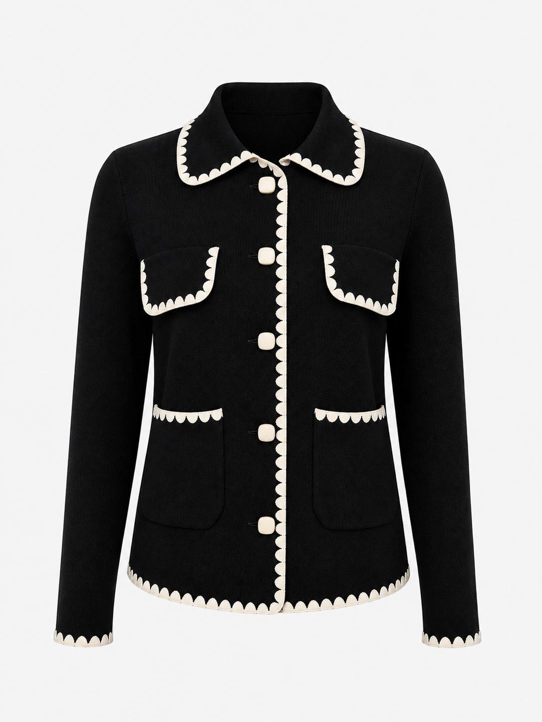 The Sally Scallop Cardigan