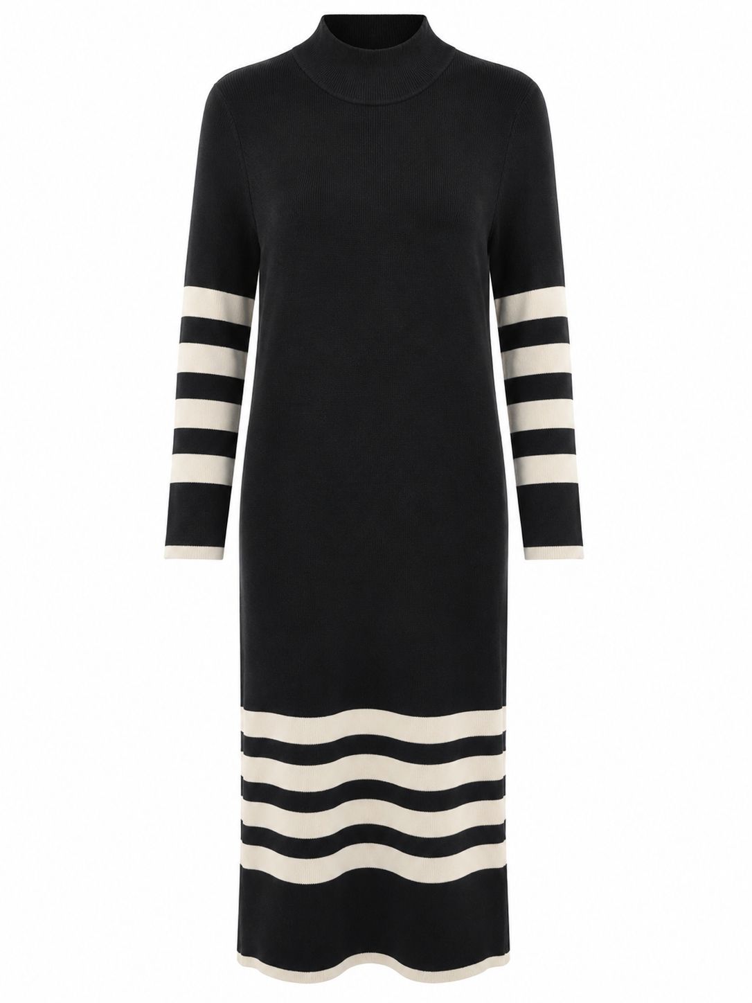 The Mirelle Stripe Knit Dress