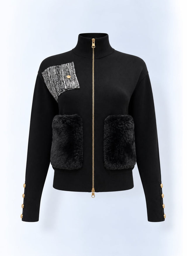 Boucle Pocket Cardigan