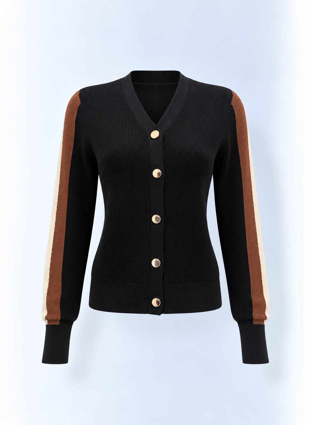 Varsity Striped Cardigan