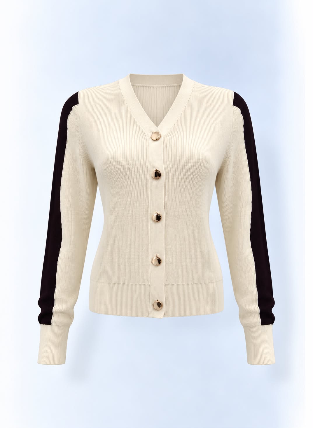 Varsity Striped Cardigan
