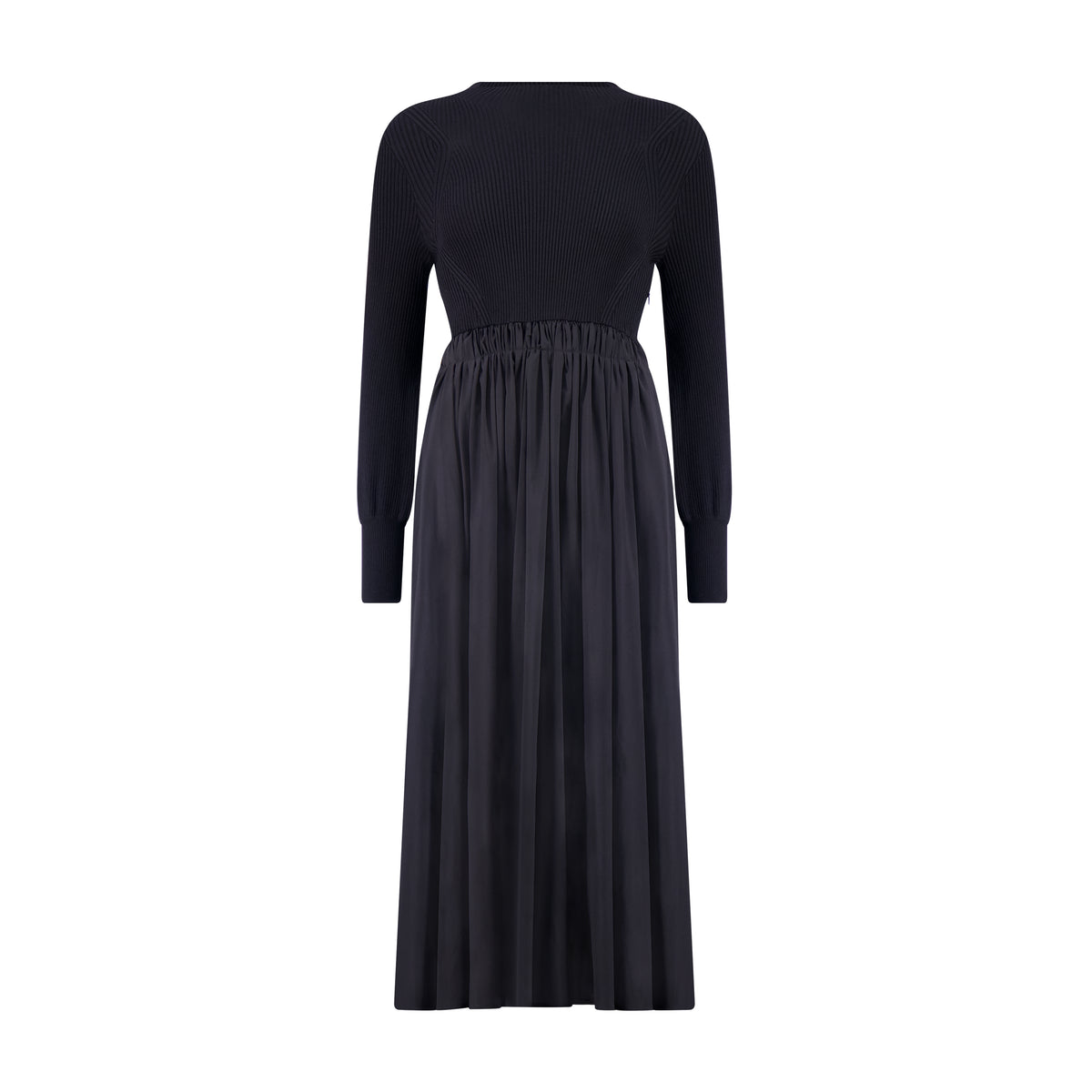 Aleeza Paris Admiral Knit Dress – modest dress in Black