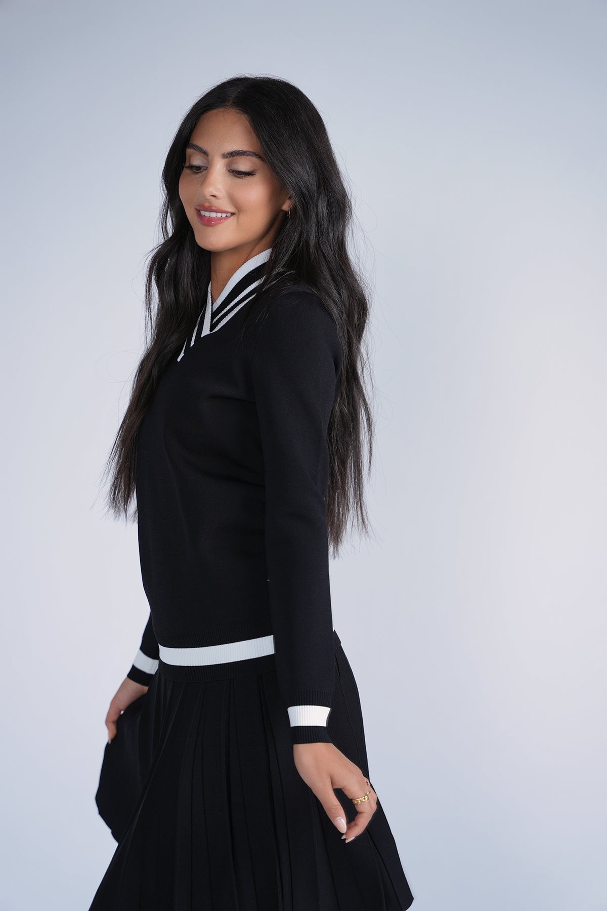 Aleeza Paris Amer Knit Top – modest top