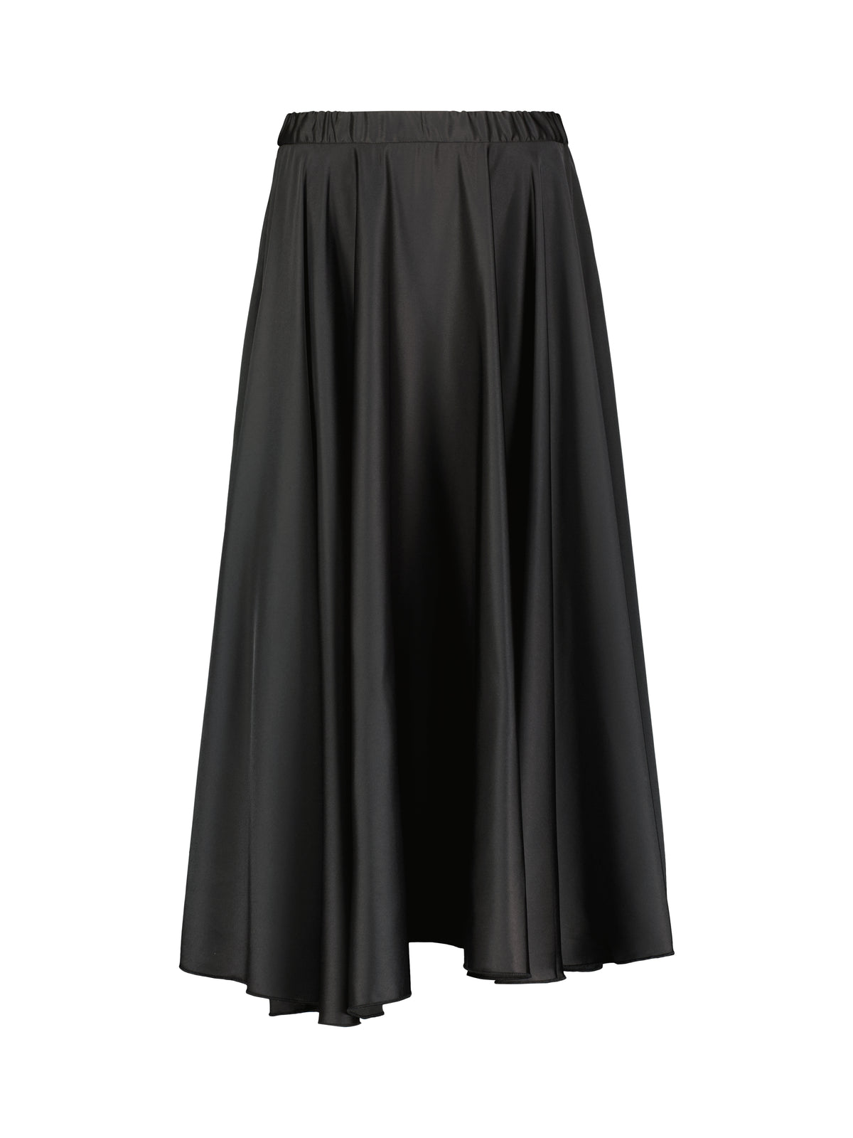 Aleeza Paris Anna Flow Silk Skirt – modest skirt in Black