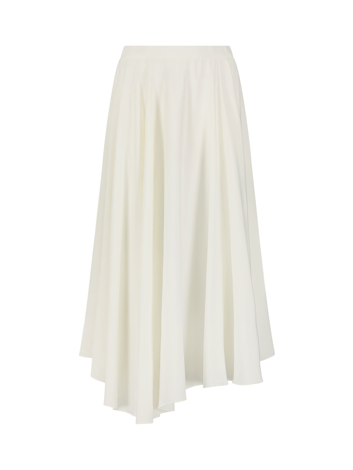 Aleeza Paris Anna Flow Silk Skirt – modest skirt in White