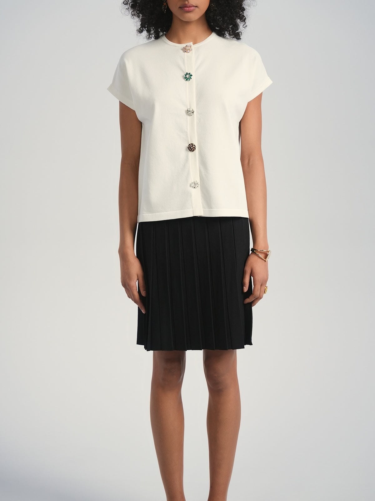 Aleeza Paris Aria Button Down Cardigan – modest top