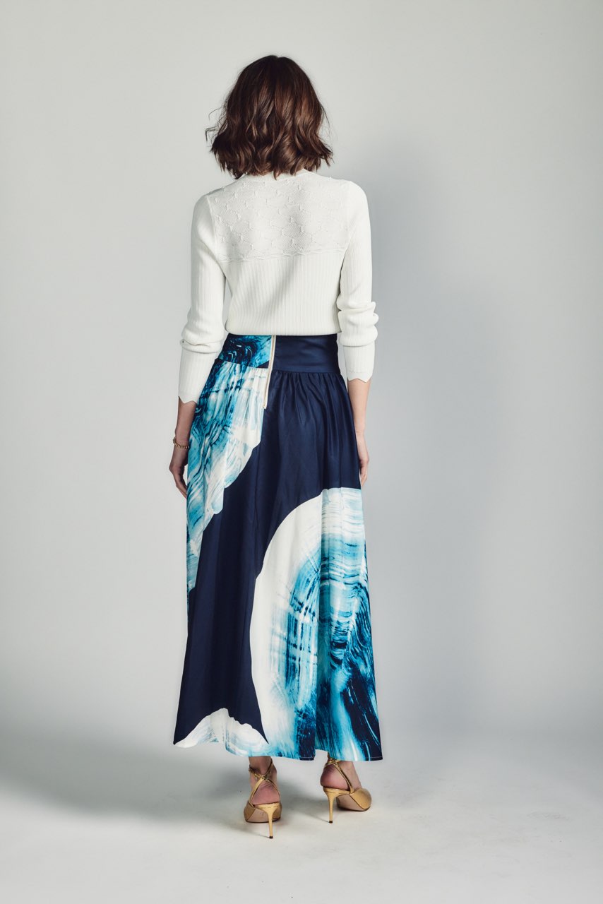 Aleeza Paris Aruba Ocean Skirt – modest skirt in As Picture