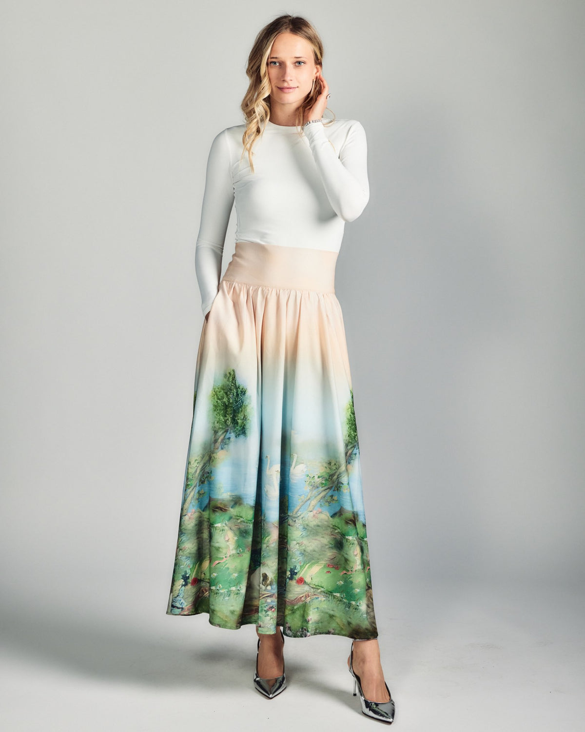 Aleeza Paris Aruba  Skirt – modest skirt in As Picture