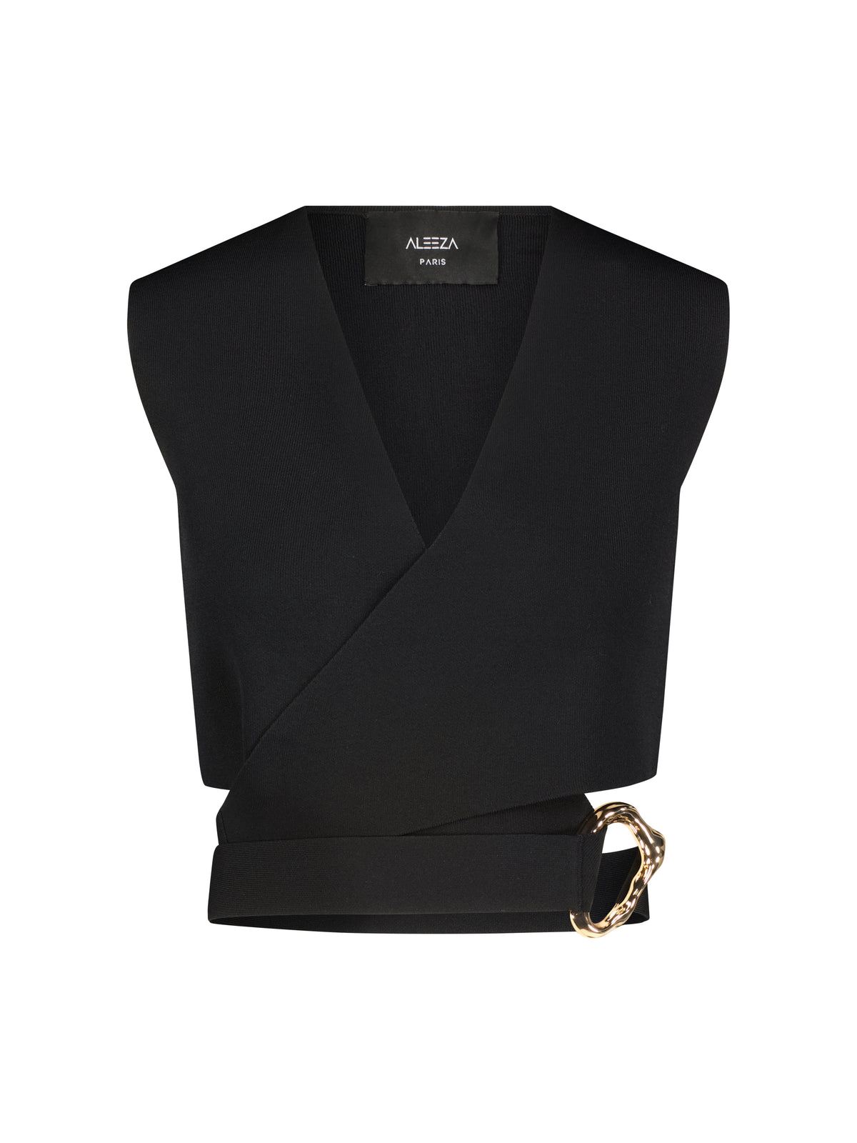 Aleeza Paris Astra Vest – modest top in Black