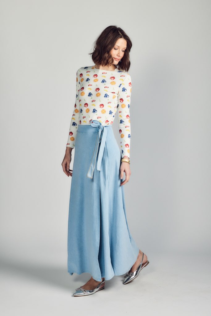 Aleeza Paris Blanca Wrap Skirt – modest skirt
