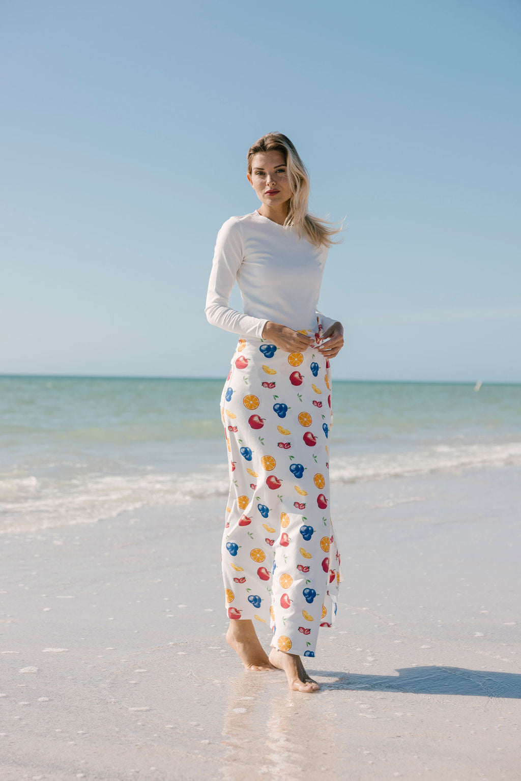 Aleeza Paris Blanca Wrap Skirt – modest skirt