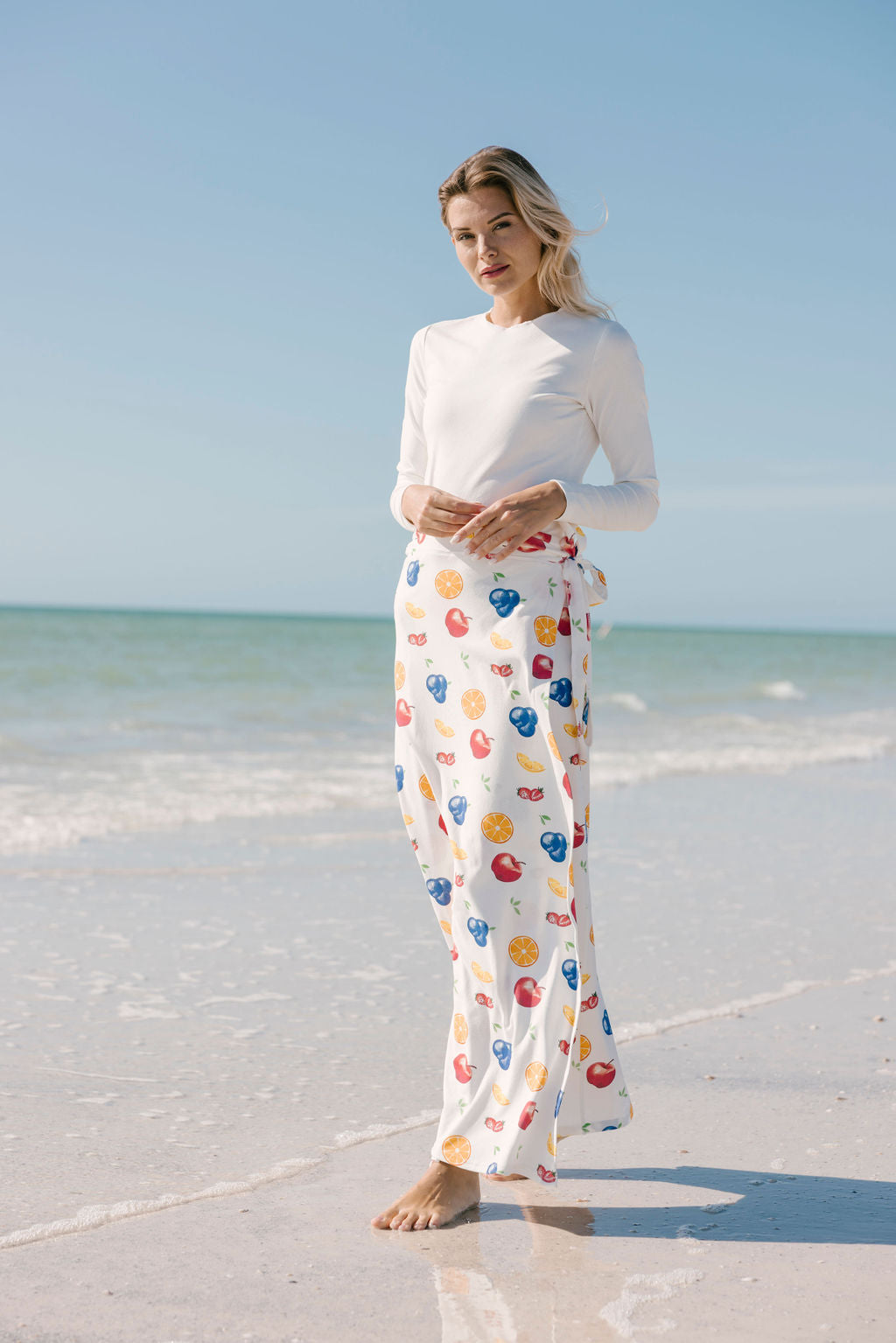 Aleeza Paris Blanca Wrap Skirt – modest skirt