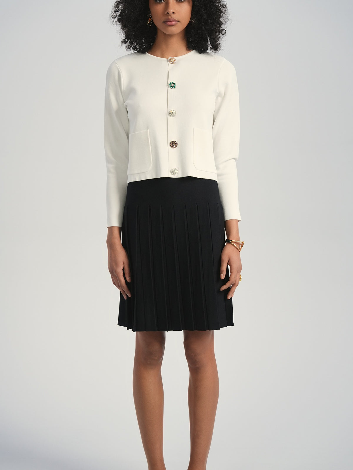 Brielle Cardigan - Ivory