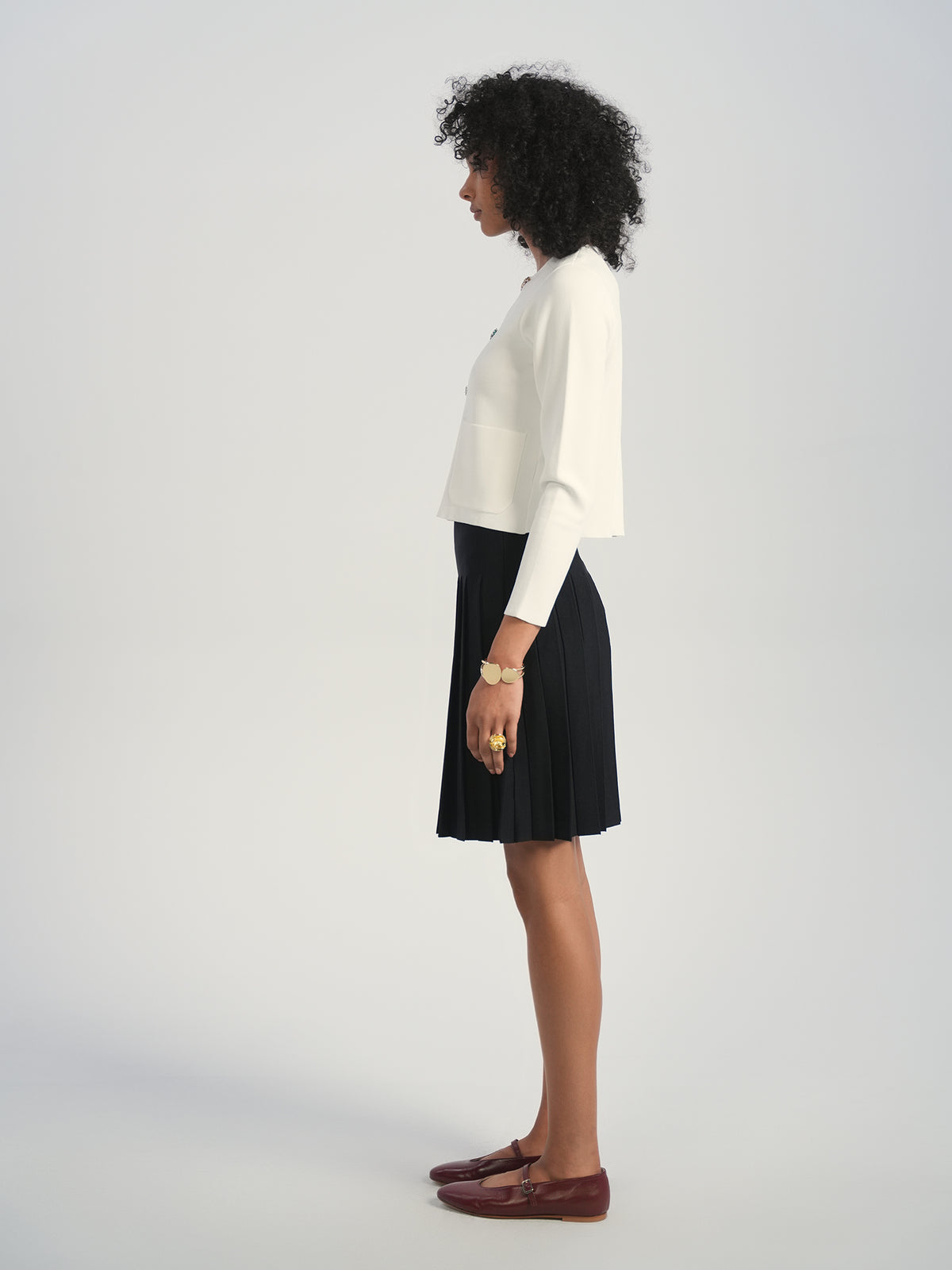 Brielle Cardigan - Ivory