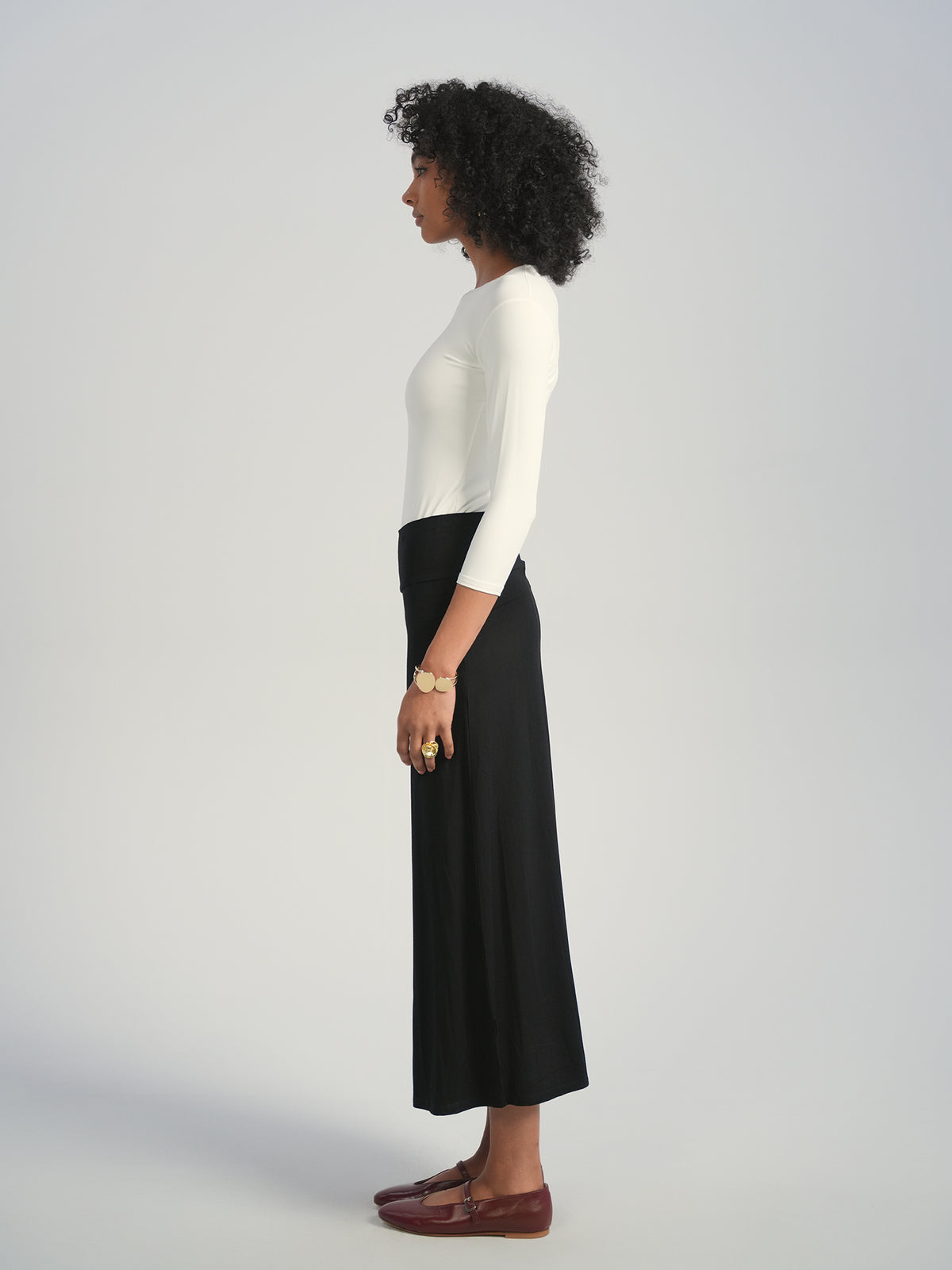 Aleeza Paris Butter Skirt – modest skirt in Black