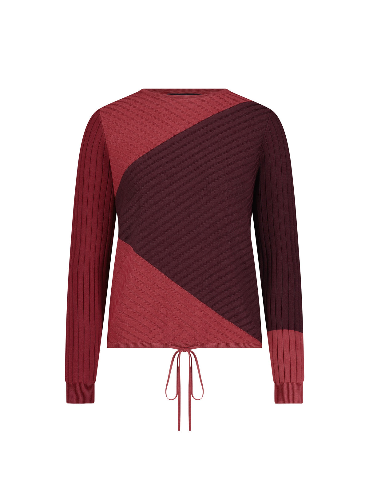 Aleeza Paris Capella Sweater – modest top in Plum Color Tones