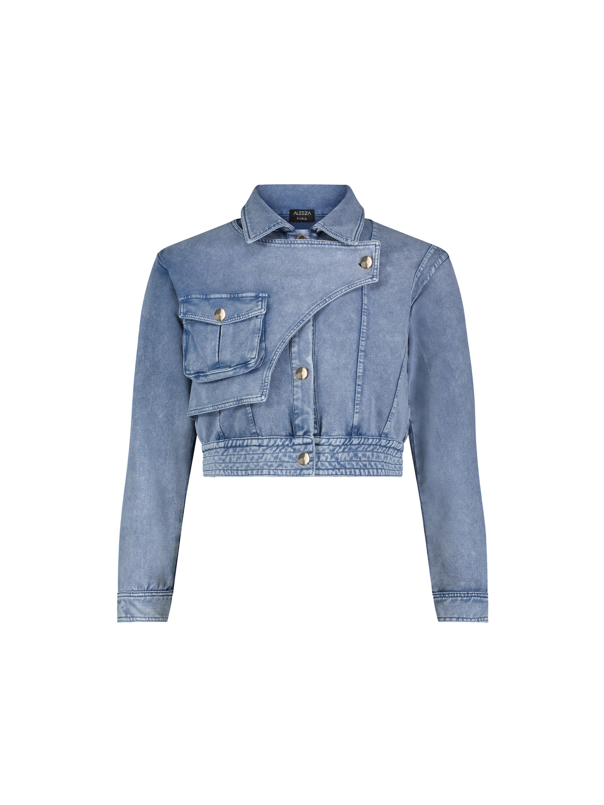 Aleeza Paris Carnaby Denim Strech Jacket – modest jacket in Denim