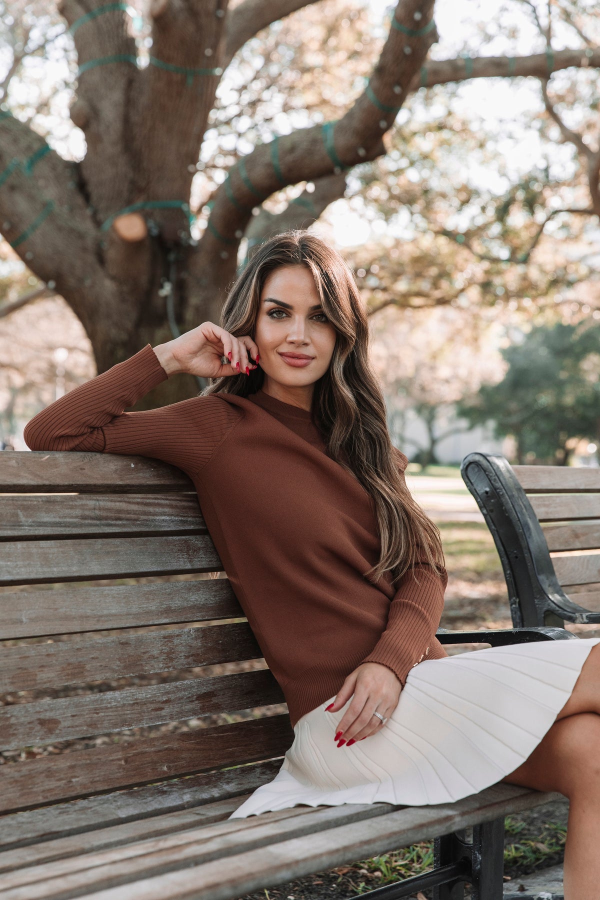 Aleeza Paris Darien Knit Top – modest top