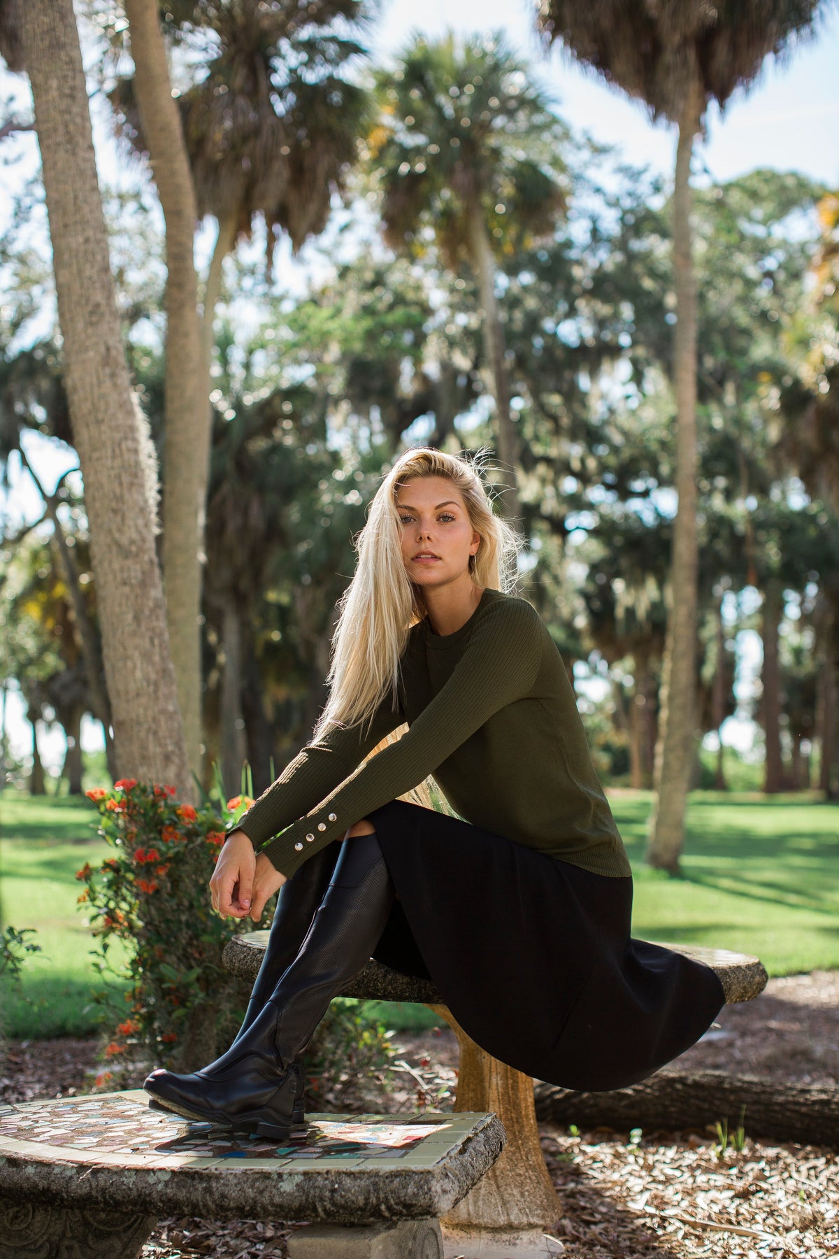 Aleeza Paris Darien Knit Top – modest top