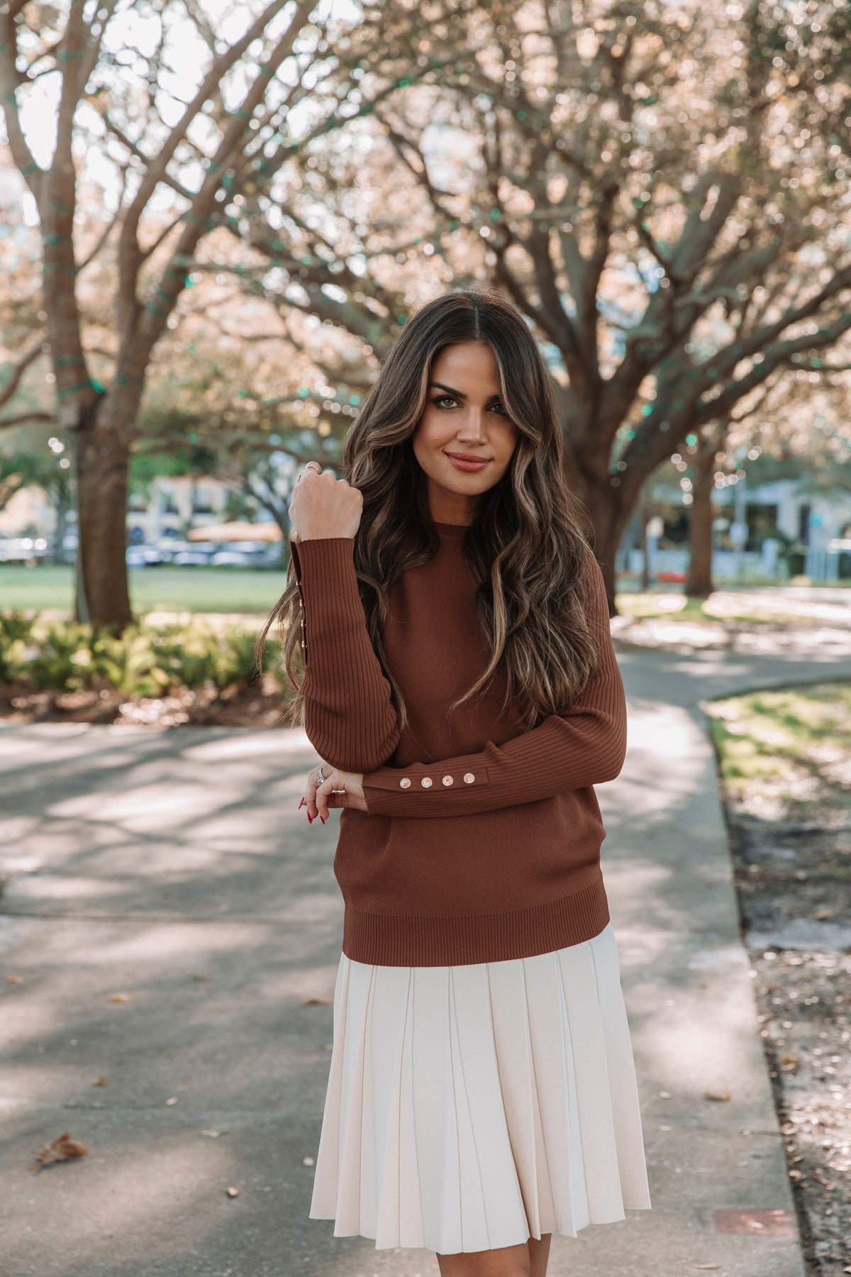 Aleeza Paris Darien Knit Top – modest top