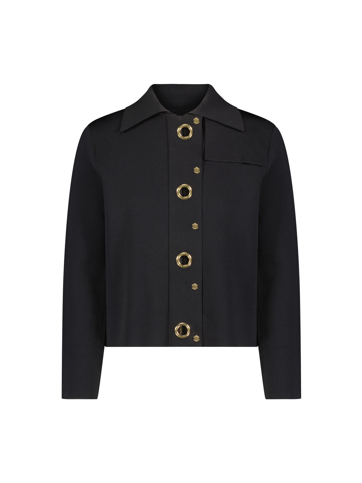 Aleeza Paris Dianna Knit Jacket – modest jacket in Black