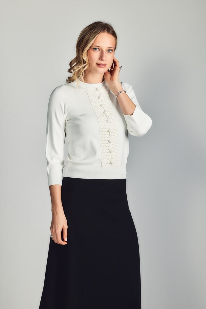 Aleeza Paris Elissa Knit Top – modest top