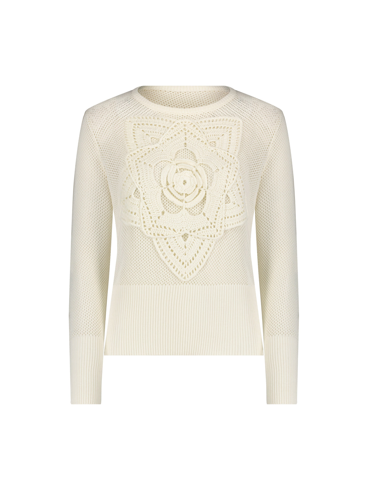 Aleeza Paris Holly Sweater – modest top in Ivory