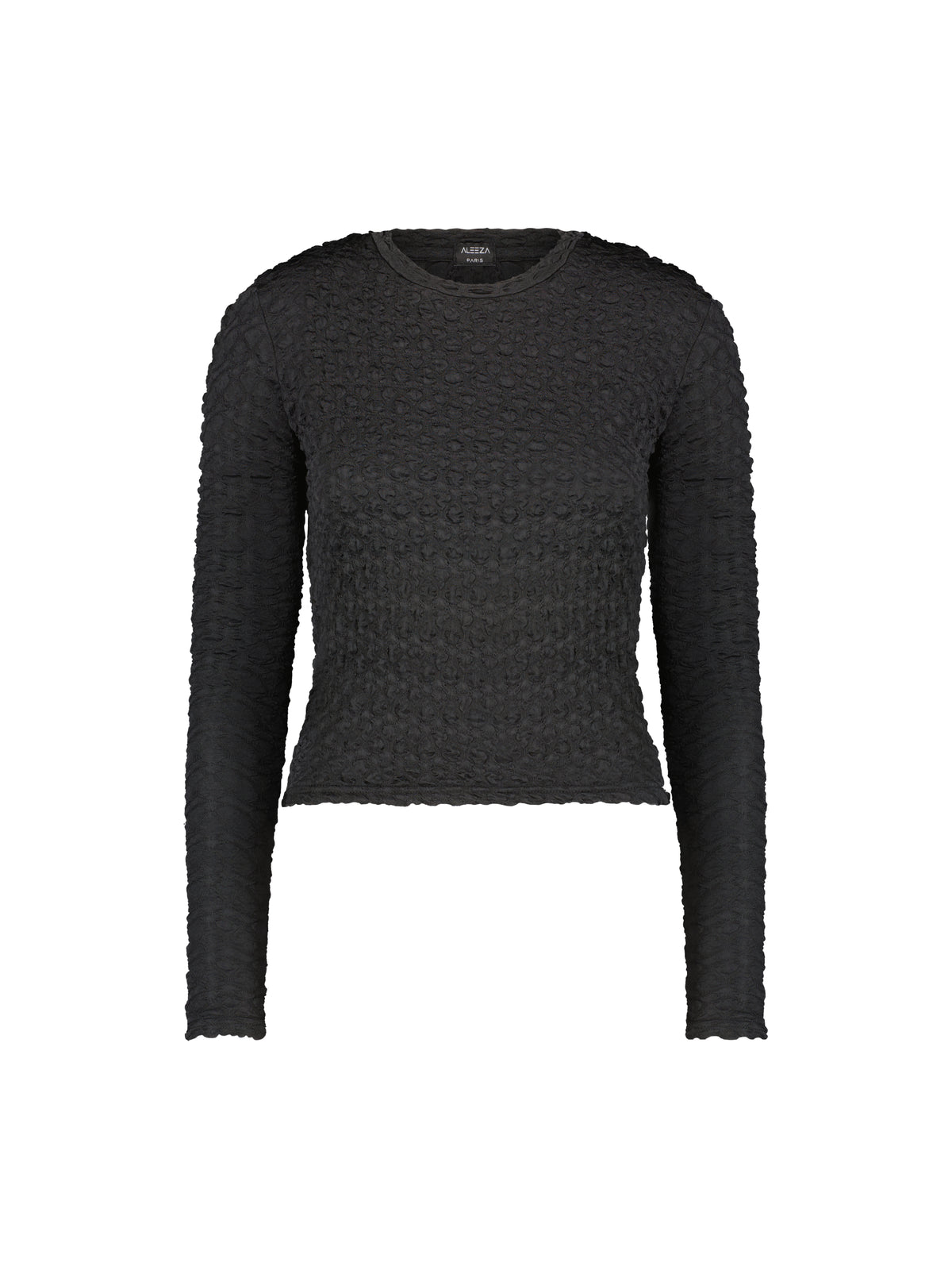 Aleeza Paris Jiffy Pop Top – modest top in Black