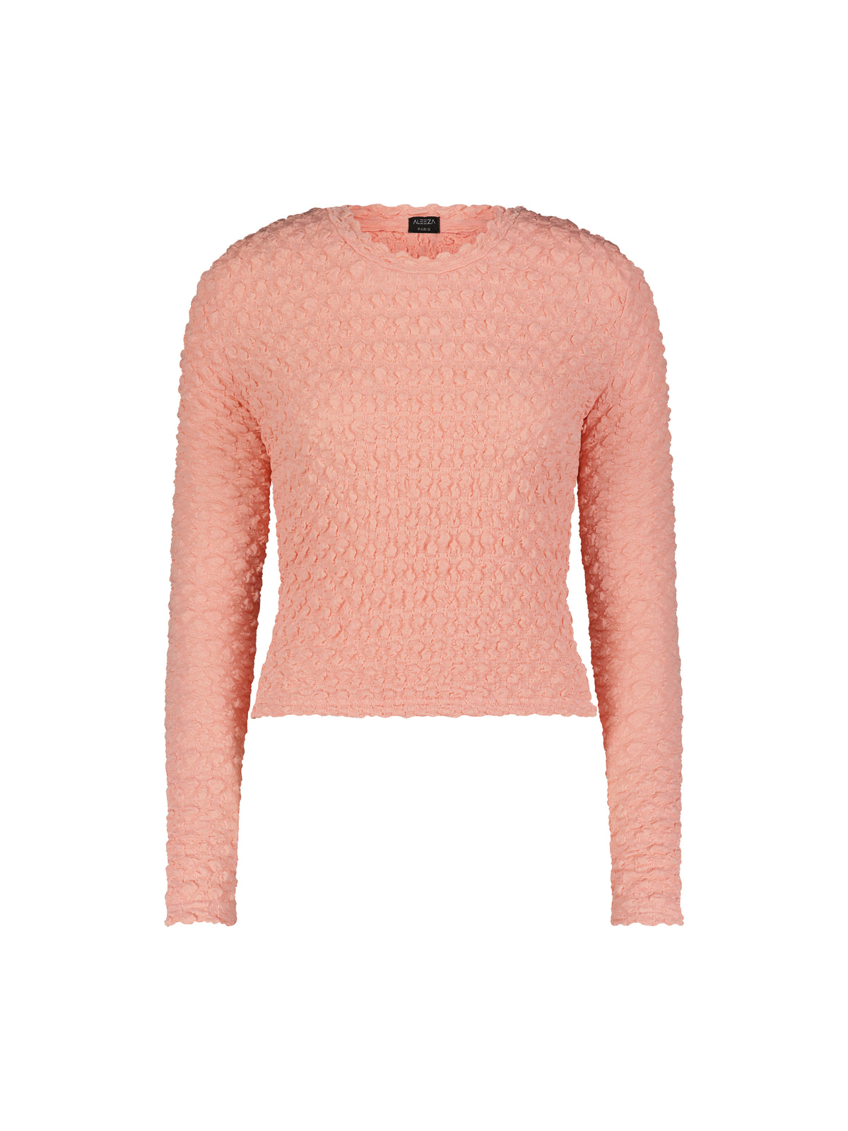 Aleeza Paris Jiffy Pop Top – modest top in Coral