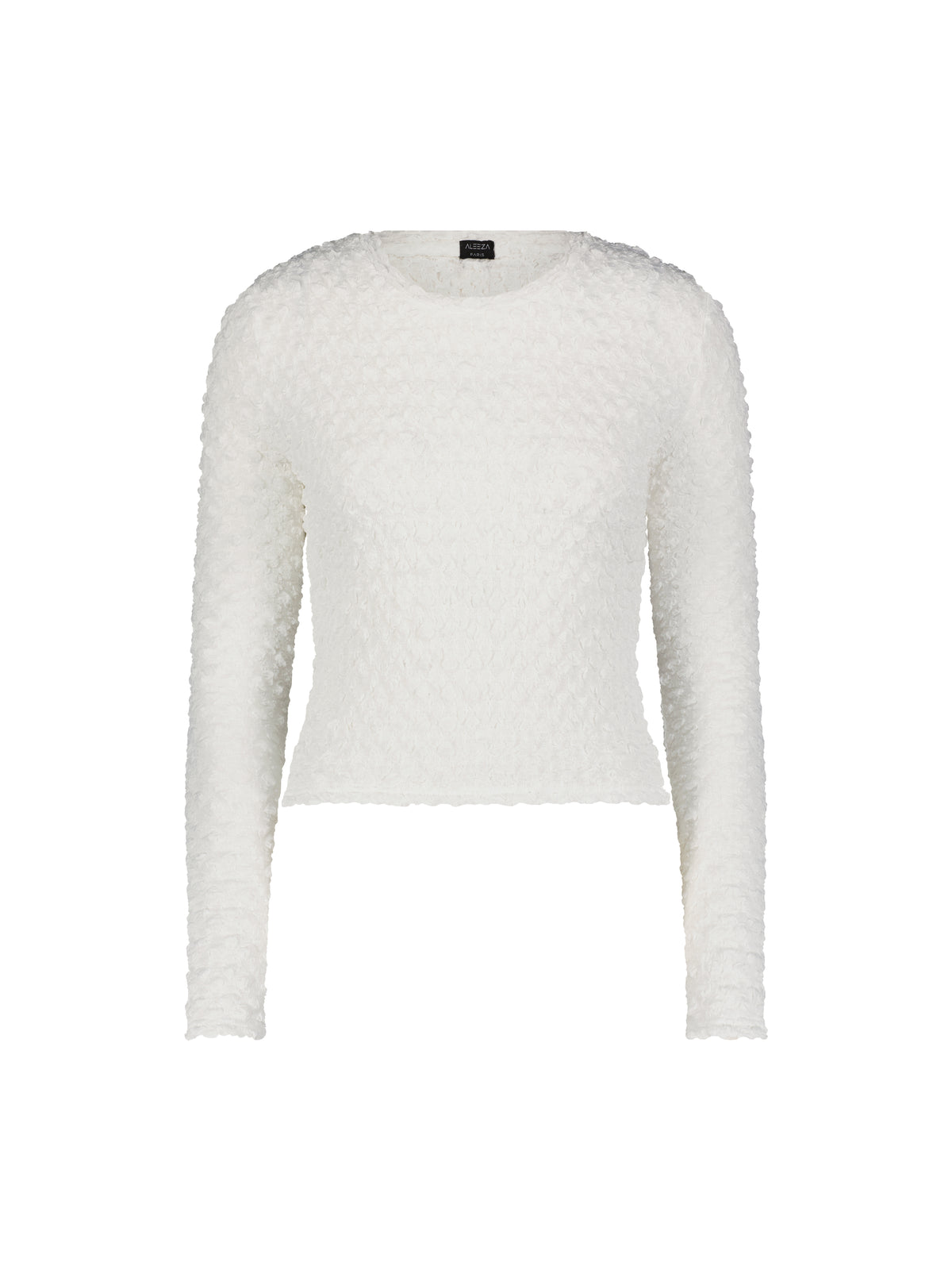 Aleeza Paris Jiffy Pop Top – modest top in White