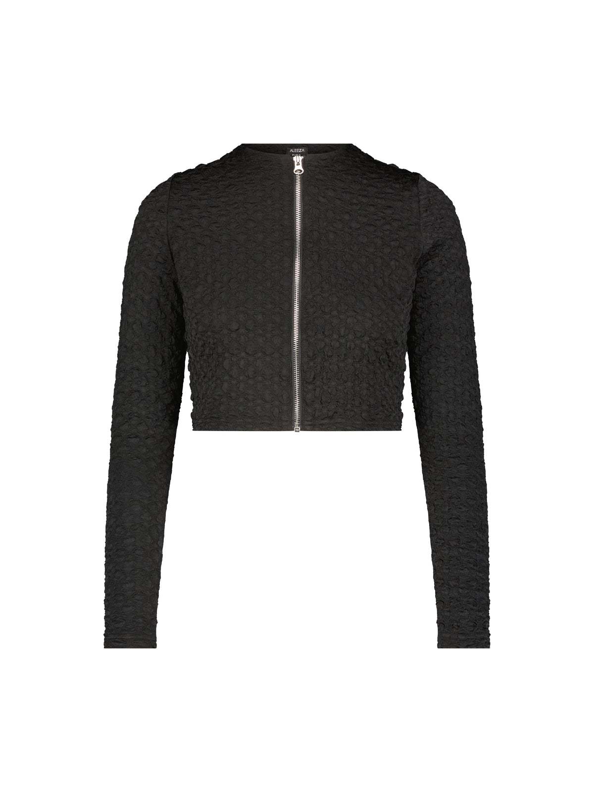 Aleeza Paris Jiffy Pop Zipper Cardigan – modest top